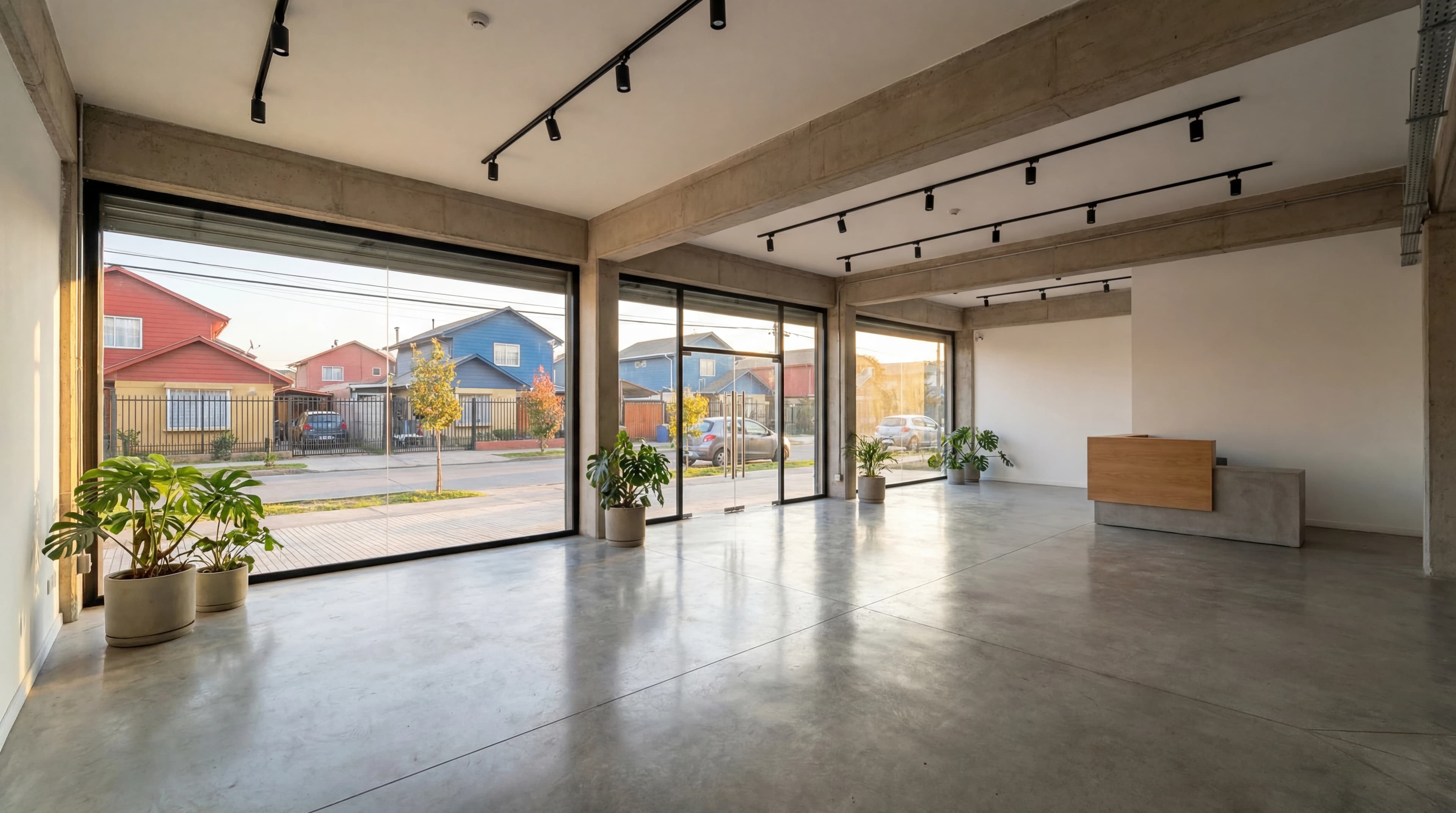 Interior local comercial planta baja