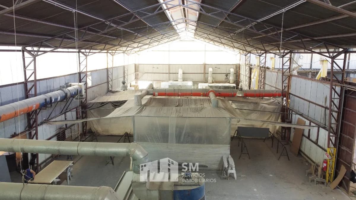 Interior galpón actual